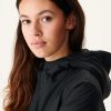JOTT Black Vienne Reversible Hooded Puffer Jacket | Outerwear