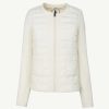 JOTT Off White Almeria Lightweight Bi-Fabric Puffer Jacket | Outerwear