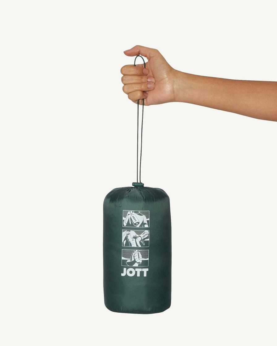 JOTT Celadon Green Seda Lightweight Sleeveless Puffer Jacket | Outerwear