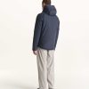 JOTT Navy Reversible Hooded Puffer Jacket Bergen | Outerwear