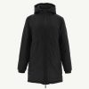 JOTT Black Roma Long Reversible Puffer Jacket | Outerwear