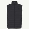 JOTT Black Arafo Stretch Sleeveless Puffer Jacket | Outerwear