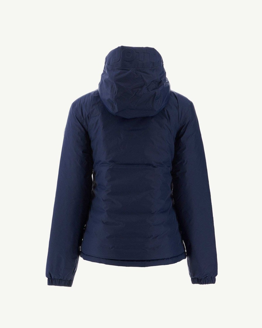 JOTT Navy Vienne Reversible Hooded Puffer Jacket | Outerwear
