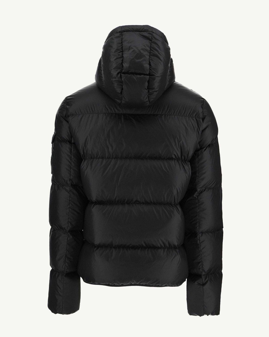 JOTT Black Hooded Down Jacket Java | Outerwear